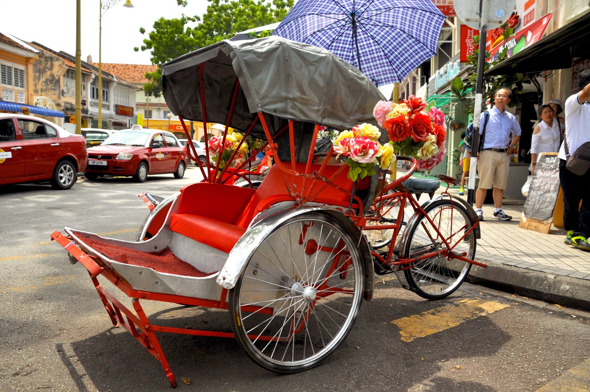 rickshaw in penang